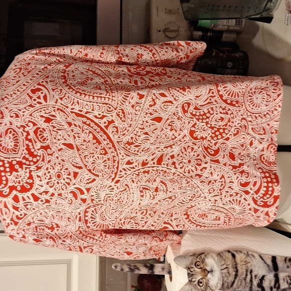 Z women's Talbots casred stretch 3/4 sleeve plus size top 2X - Picture 2 of 3